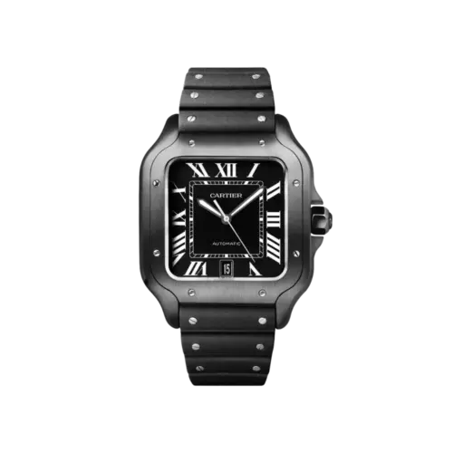 Santos de Cartier Large ADLC Black