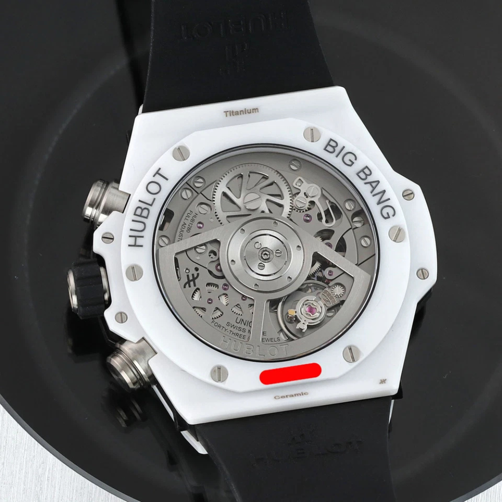Hublot Big Bang Unico White ceramic, 42mm, Ref# 441.HX.1170.RX - Image 4