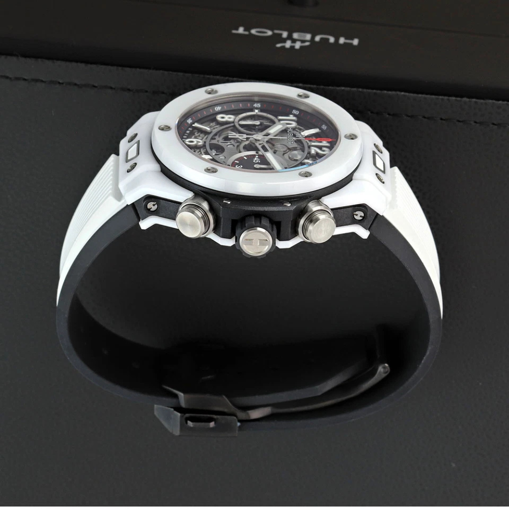 Hublot Big Bang Unico White ceramic, 42mm, Ref# 441.HX.1170.RX - Image 3