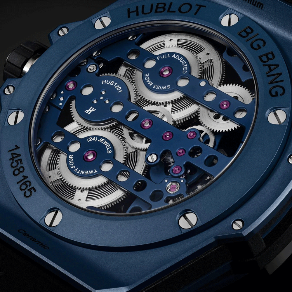 Hublot Big Bang Meca-10 Ceramic Blue 45mm, Ref# 414.EX.5123.RX - Image 2