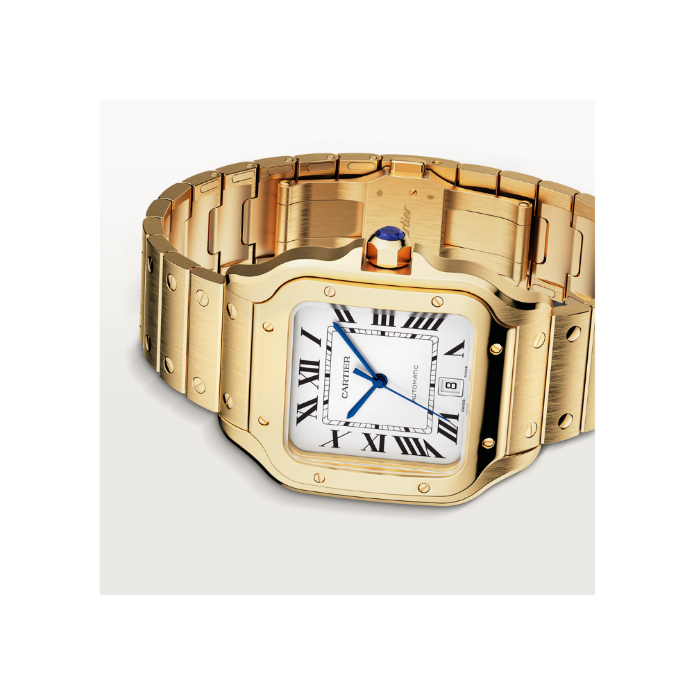 Santos de Cartier Large Automatic Watch - Image 2