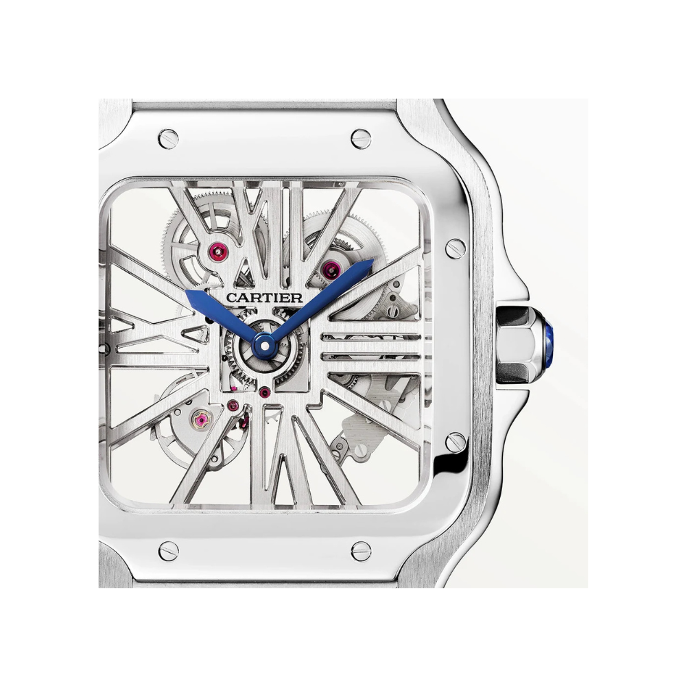 Santos de Cartier Large Bracelet/Strap Watch - Image 2