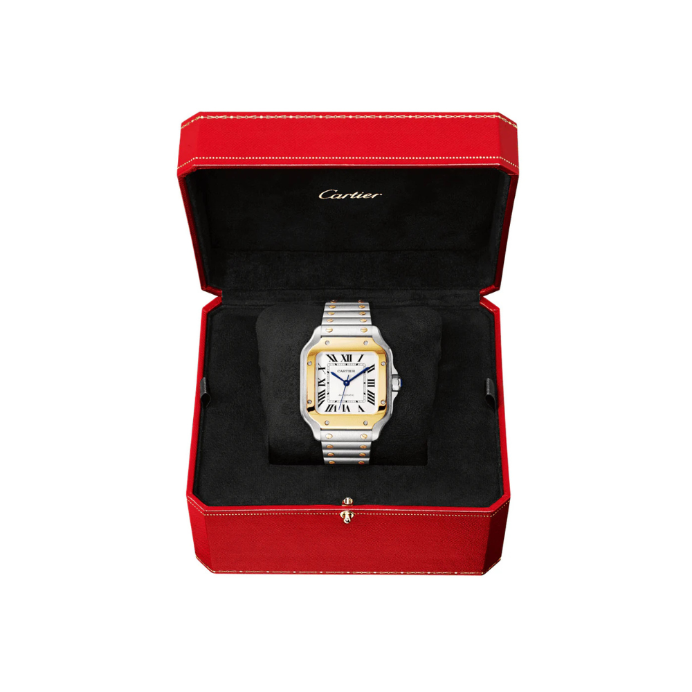 Santos de Cartier Medium Bracelet/Strap Watch - Image 7