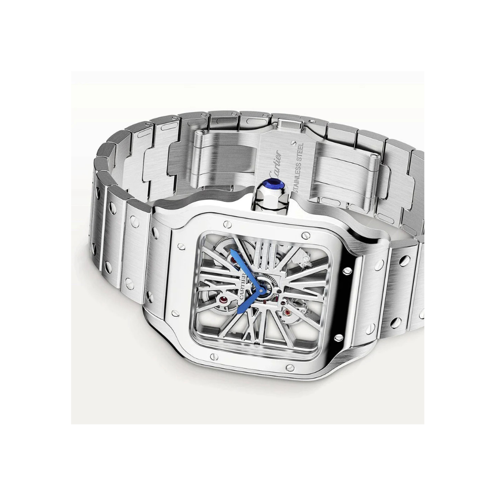 Santos de Cartier Large Bracelet/Strap Watch - Image 3