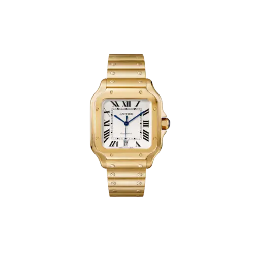 Santos de Cartier Large Yellow Gold – Brown Dial