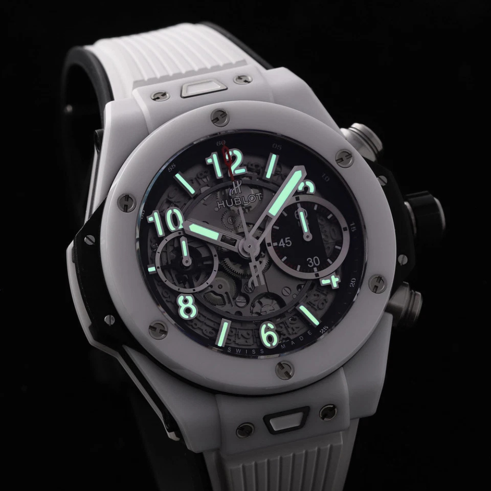 Hublot Big Bang Unico White ceramic, 42mm, Ref# 441.HX.1170.RX - Image 7