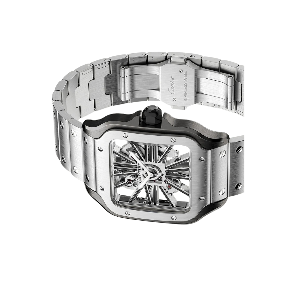 Santos de Cartier Large Skeleton ADLC - Image 4