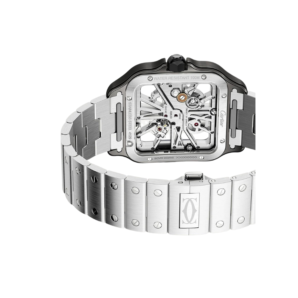 Santos de Cartier Large Skeleton ADLC - Image 5