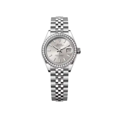 Rolex Lady-Datejust 28 Ref 279384RBR-0007 Oystersteel White Gold