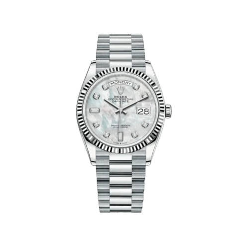 Rolex Day-Date Oyster, 36 mm, platinum  Ref#128236-0002